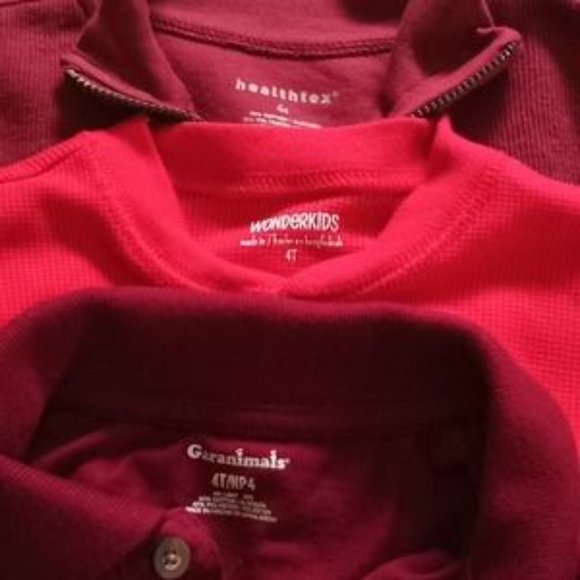 Boys Long Sleeve Shirt Bundle - Size (4T) Multi Colors - Picture 8 of 9